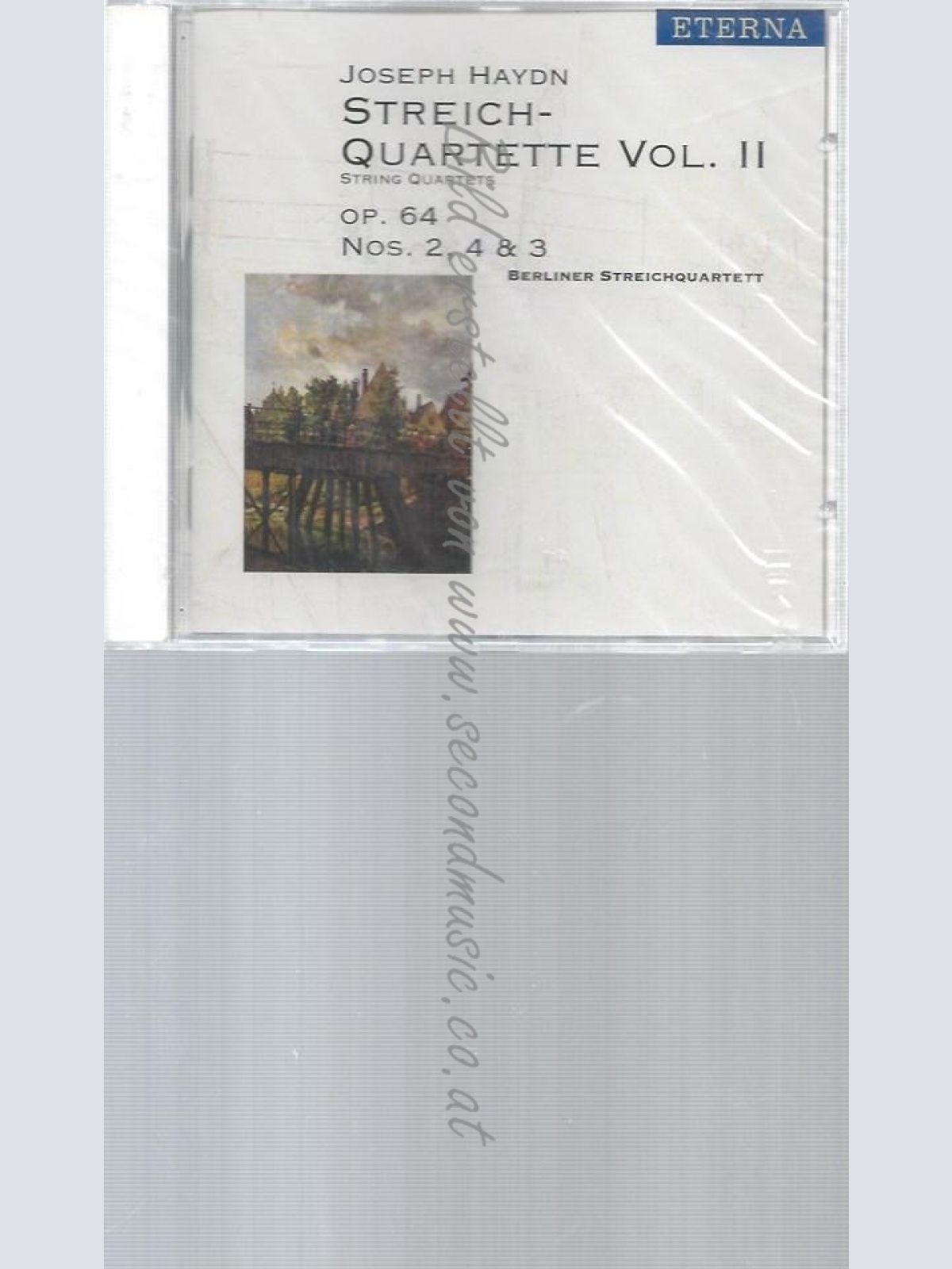 CD--BERLINER STREICHQUARTETT UND JOSEPH HAYDN -- -- -- STREICHQUARTETTE