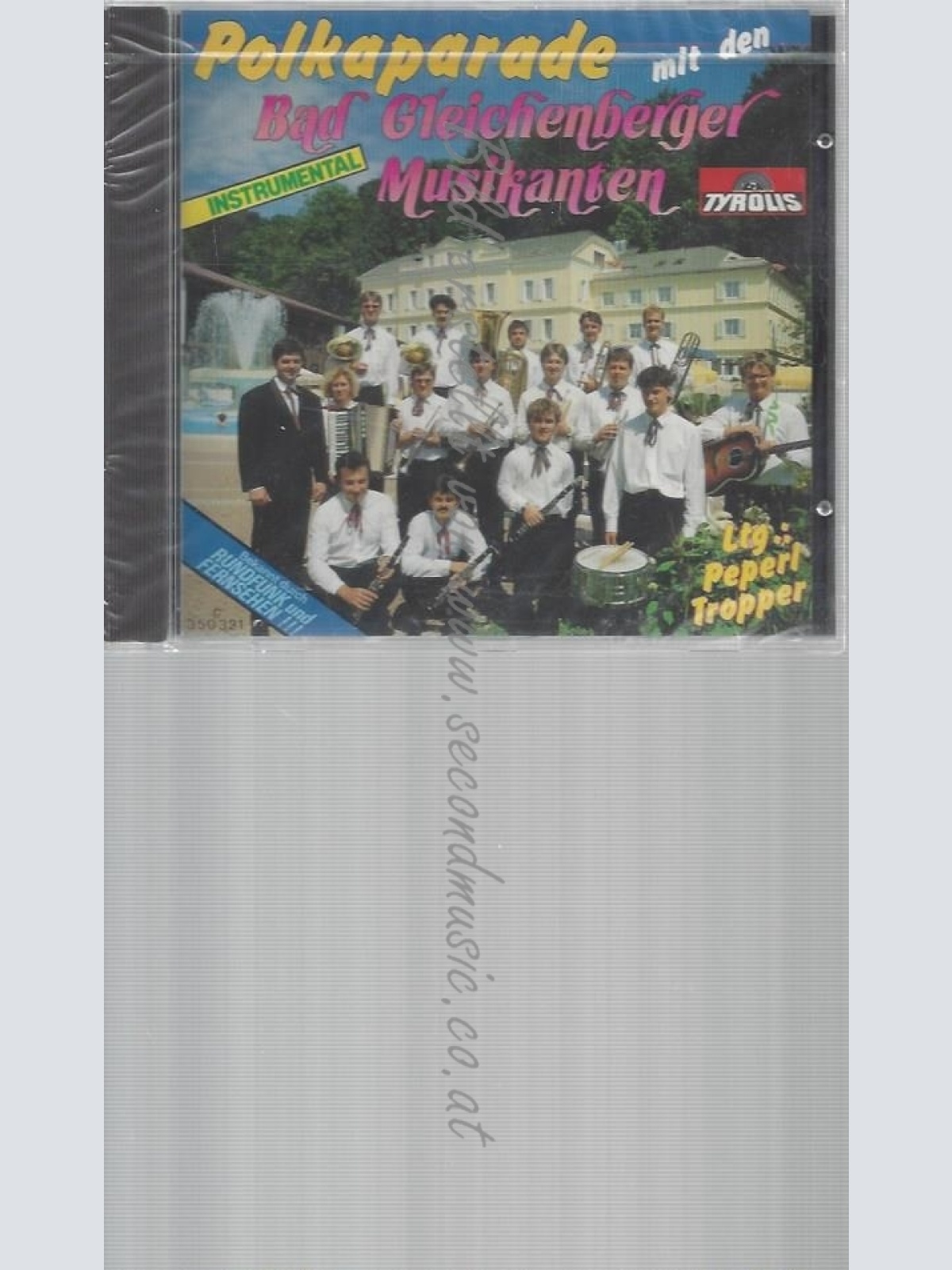 CD--POLKAPARADE MIT DEN BAD GLEICHENBERGER MUSIKANTEN--NEU