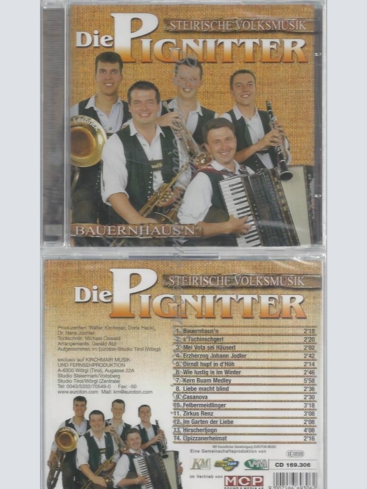 CD--DIE PIGNITTER--BAUERNHAUSEN--NEU--OVP