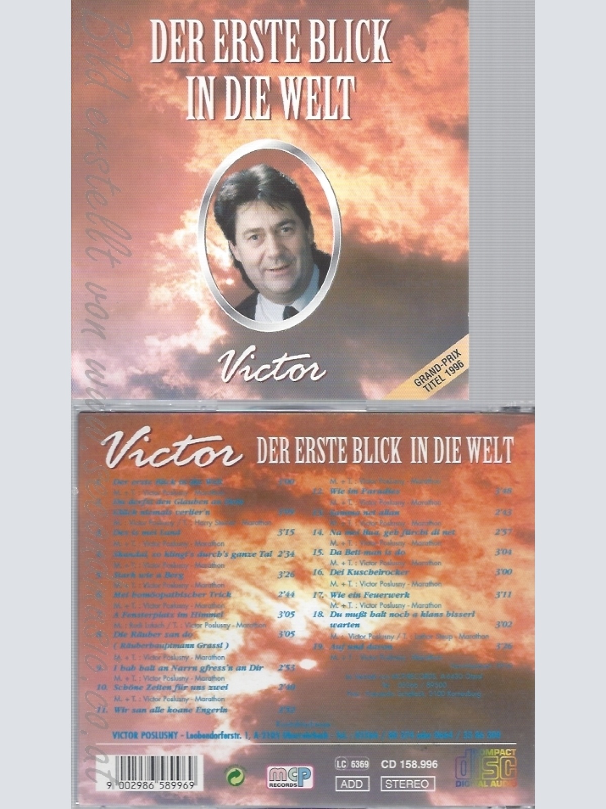 CD--VICTOR -- DER ERSTE BLICK IN DIE WELT