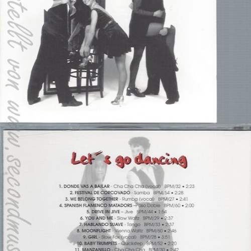 CD--ORCHESTER AMBROS SEELOS -1996- -- LET'S GO DANCING