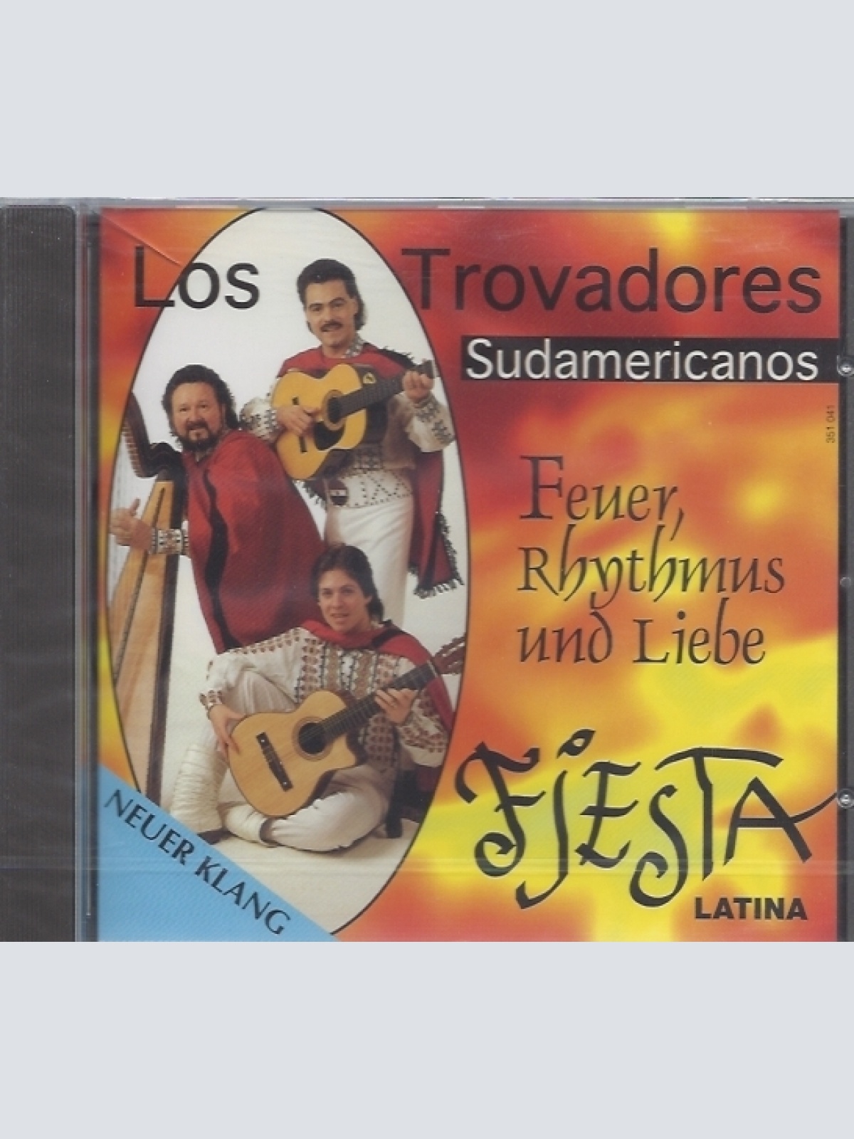 CD--IESTA LATINA -MUSIK AUS SÜDAMERIKA- / LOS TROVADORES SUDAMERICANOS -1994- --