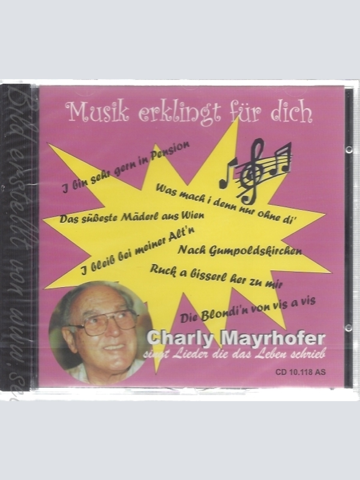 CD--CHARLY MAYRHOFER--MUSIK ERKLINGT FÜR DICH