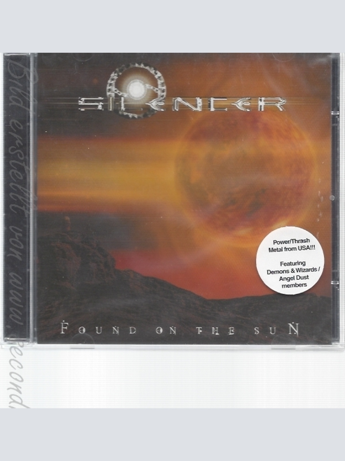 CD--SILENCER -- --- FOUND ON THE SUN