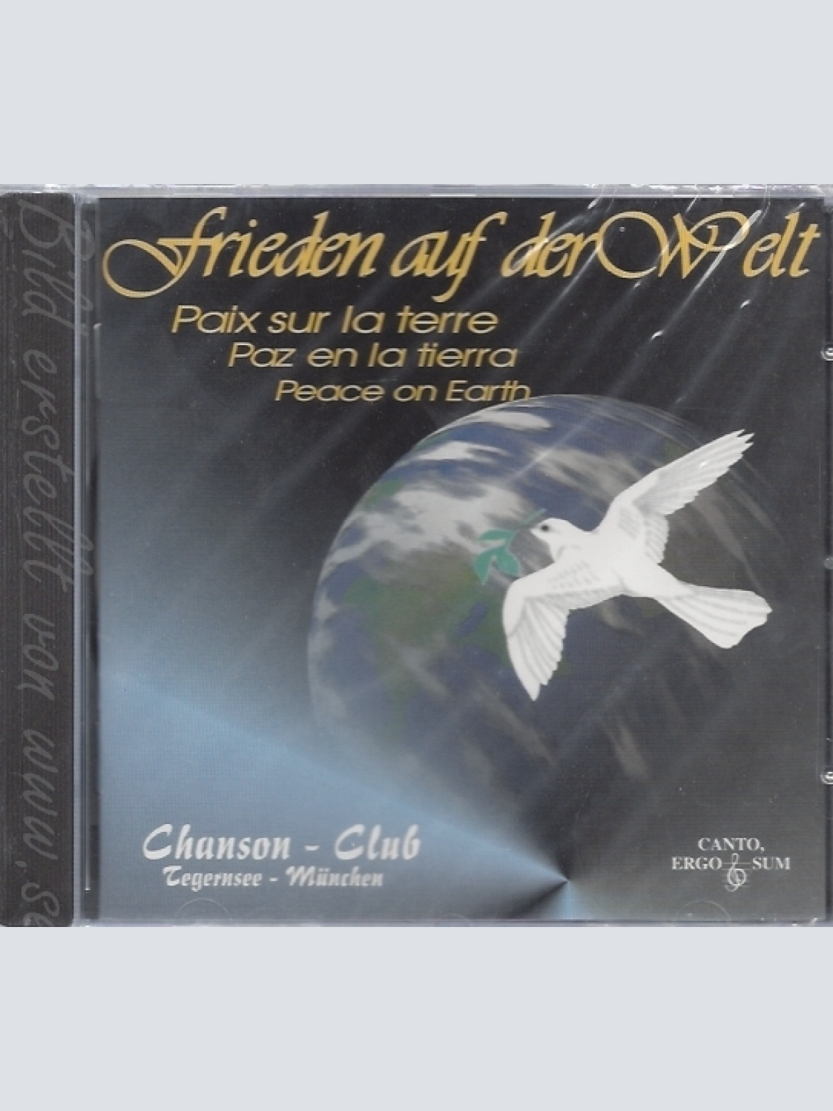 CD--FRIEDEN AUF DER WELT --INTERNATIONALE RELIGIÖSE LIEDER IN 4 SPRACHEN