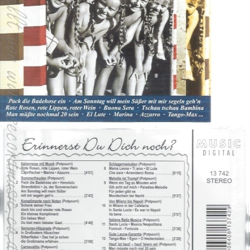 CD--ERINNERST DU DICH NOCH--DIE SCHOENSTEN EVERGREENS