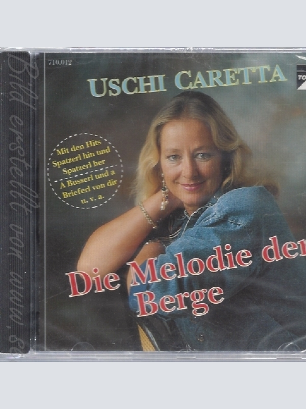 CD--USCHI CARETTA--DIE MELODIE DER BERGE