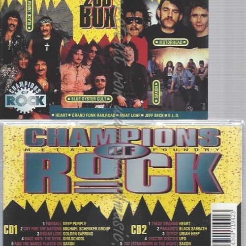 CD--VARIOUS ARTISTS -- -- CHAMPIONS OF ROCK --