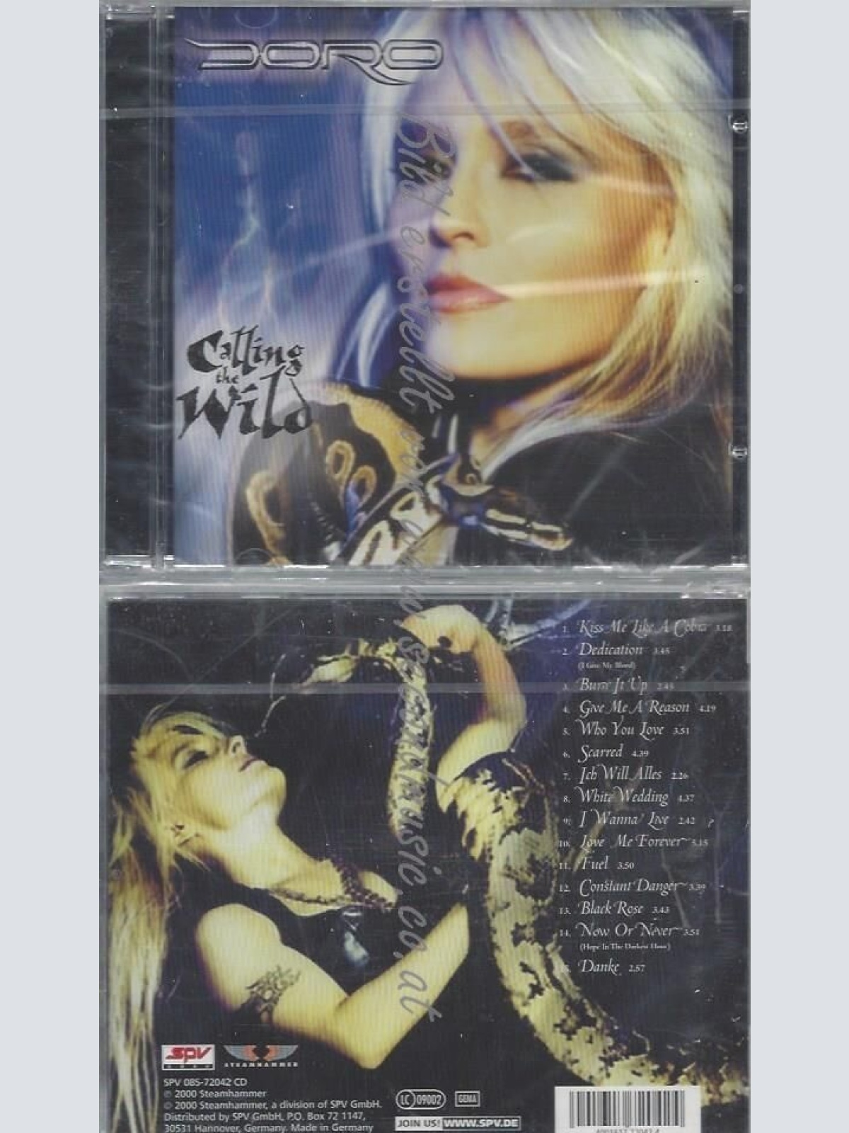 CD--DORO--CALLING THE WILD