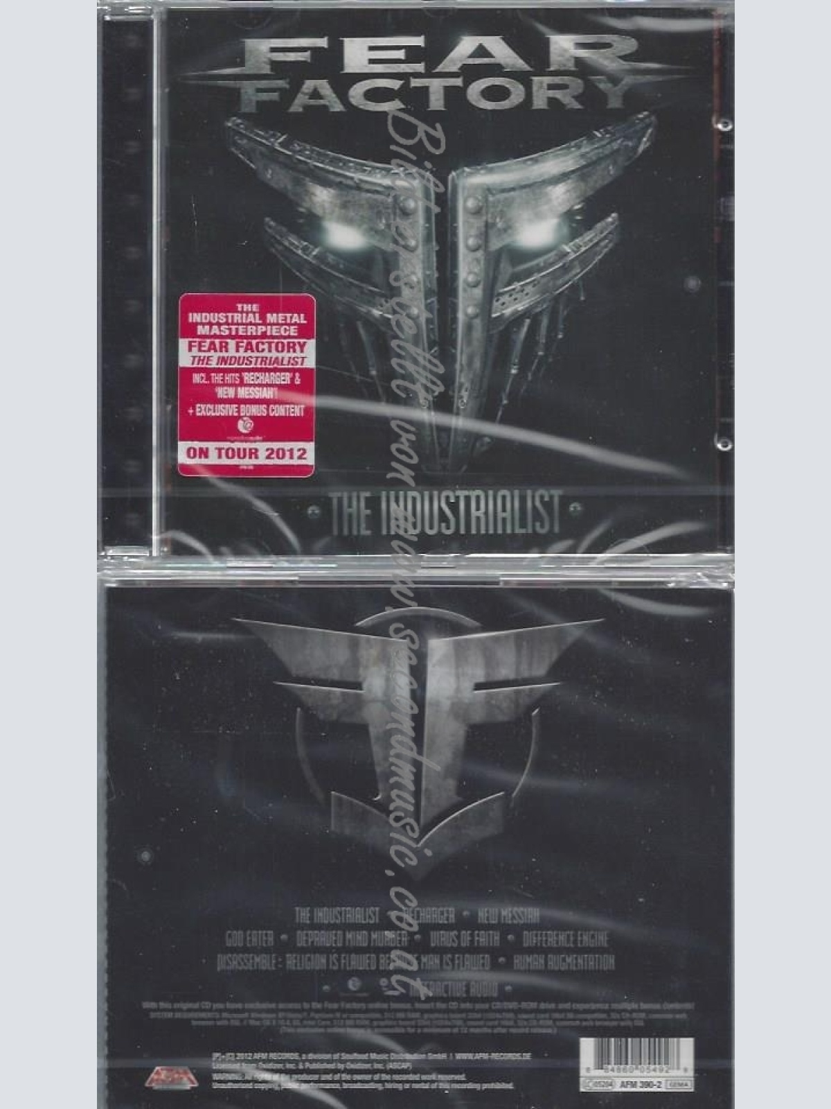 CD--FEAR FACTORY--THE INDUSTRIALIST