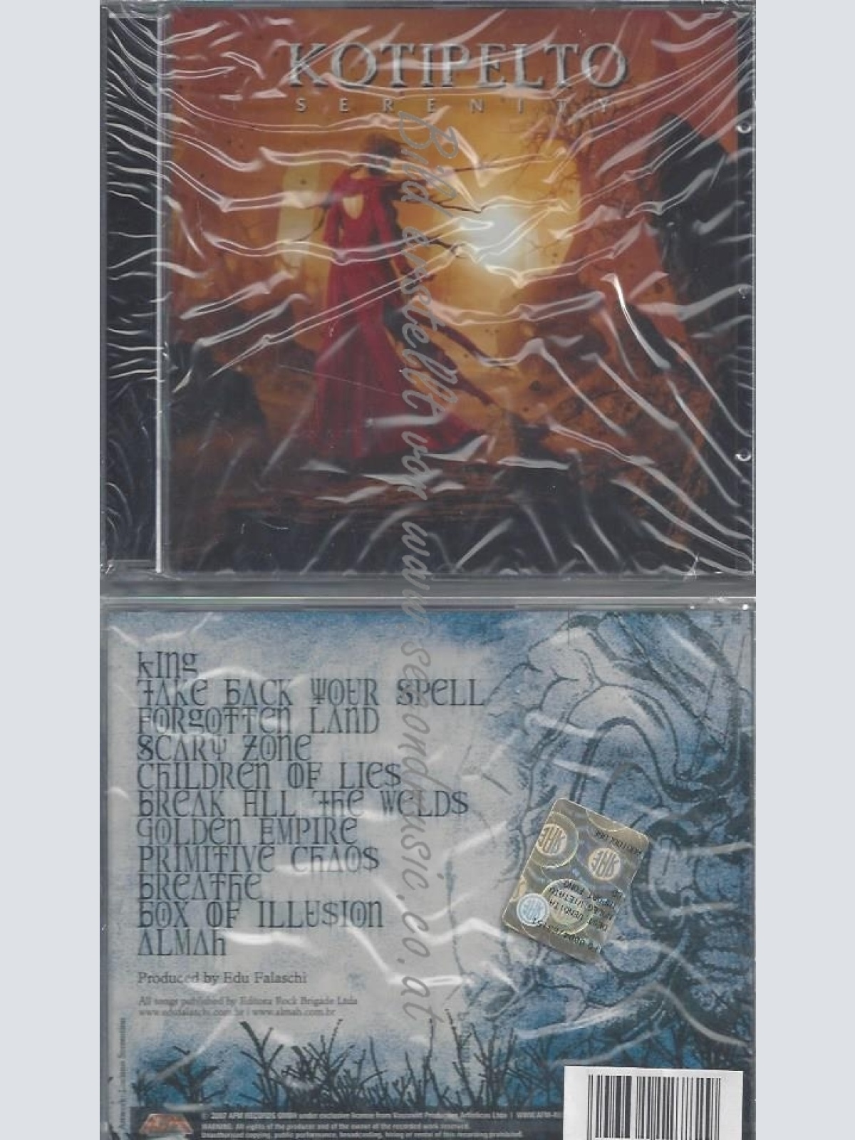 2 CD--ALMAH UND KOTIPELTO--ALMAH AND SERENITY | DOPPEL-CD--EDU FALASCHI