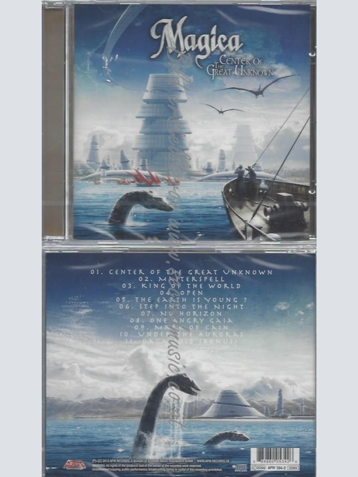 CD--MAGICA--CENTER OF THE GREAT UNKNOWN