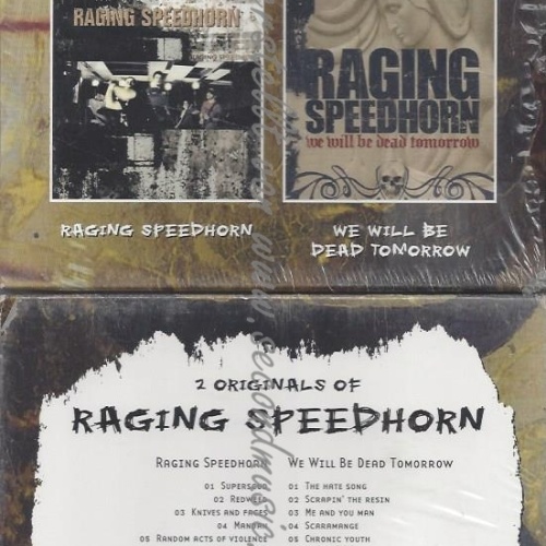 CD--E WILL BE DEAD TOMORROW | DOPPEL-CD/ RAGING SPEEDHORN--RAGING SPEEDHORN
