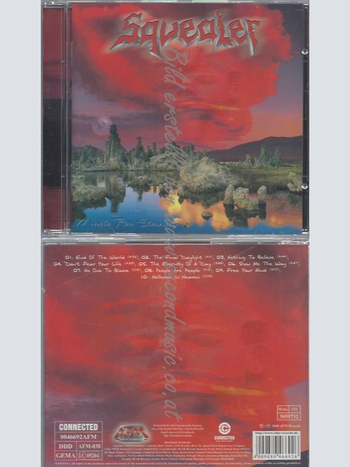 CD--SQUEALER--MADE FOR ETERNITY | LIMITED EDITION