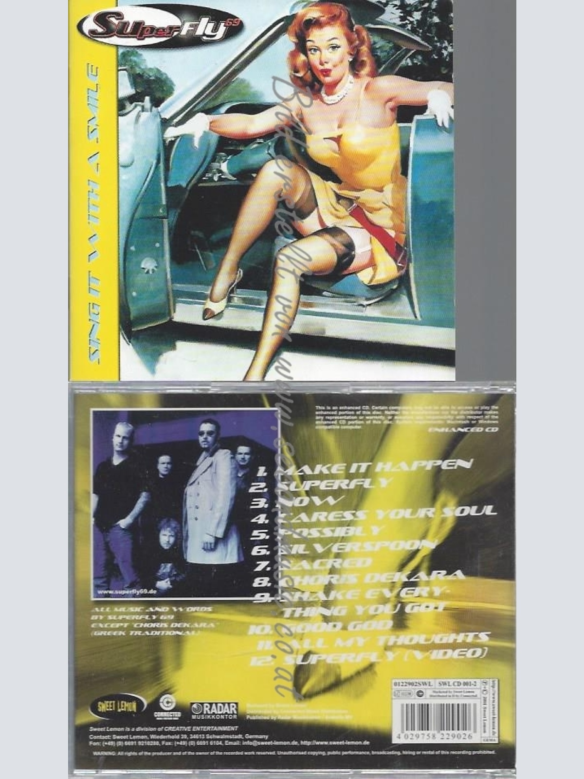 CD--SUPERFLY 69--SING WITH A SMILE