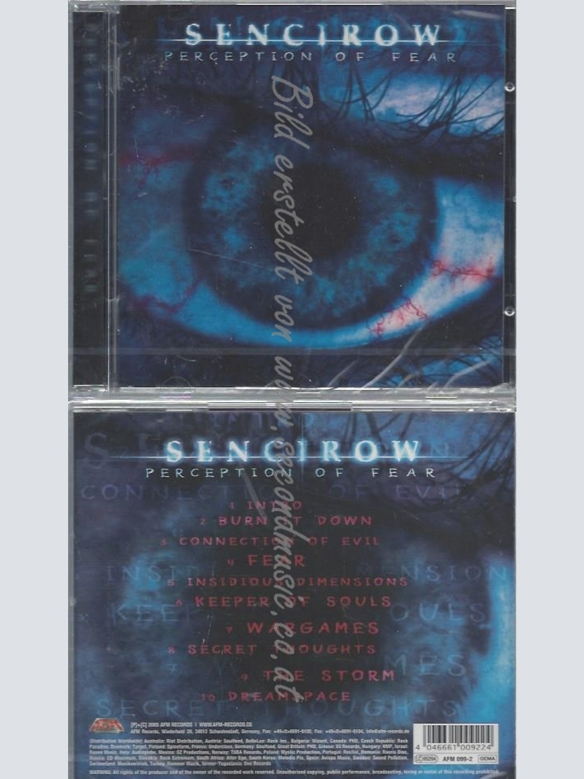 CD--SENCIROW--PERCEPTION OF FEAR