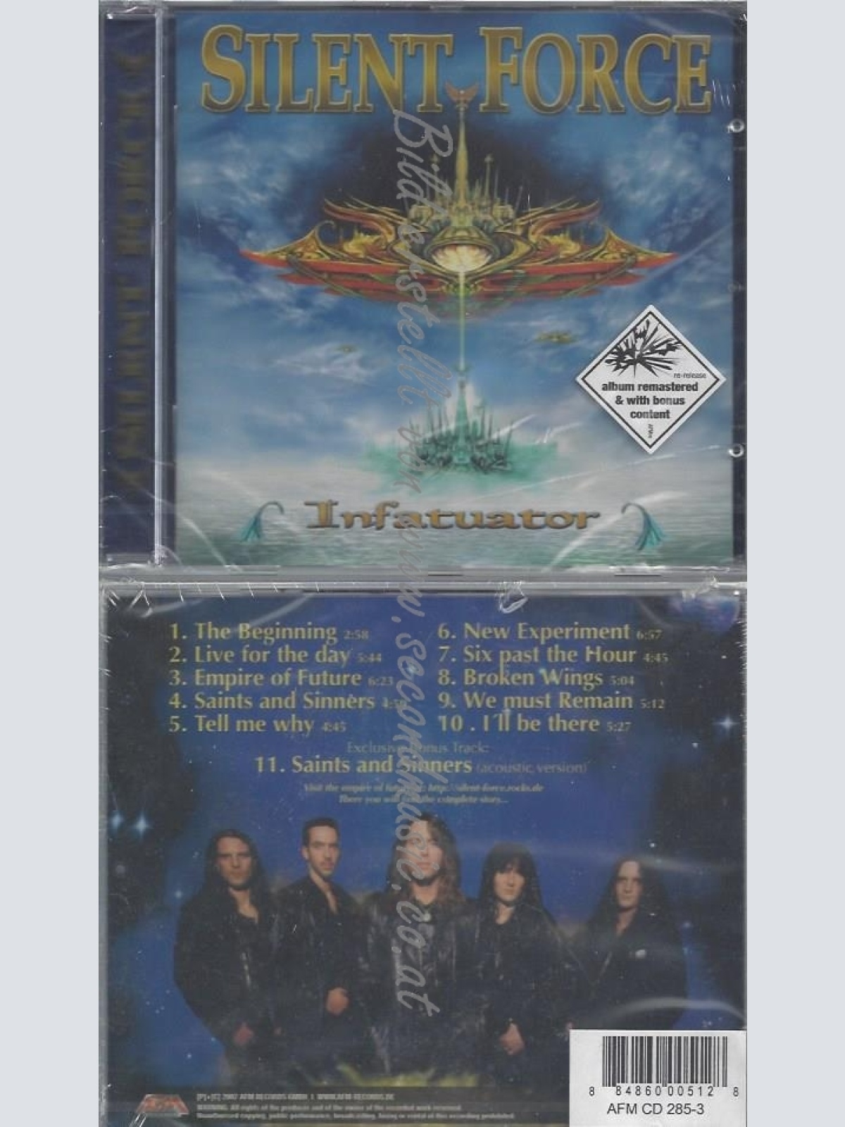 CD--SILENT FORCE--FUTURE FORCE | DOPPEL-CD