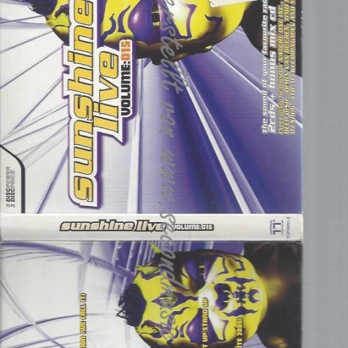CD--VARIOUS--SUNSHINE LIVE VOL.15  | BOX-SET