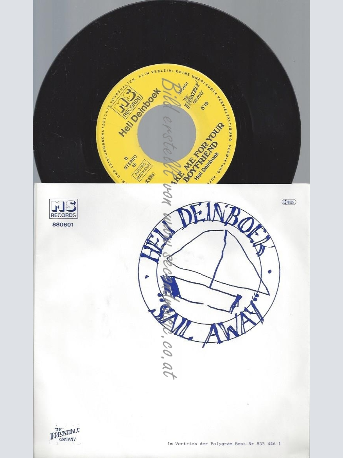 7"--HELI DEINBOEK--SAIL AWAY--NEW