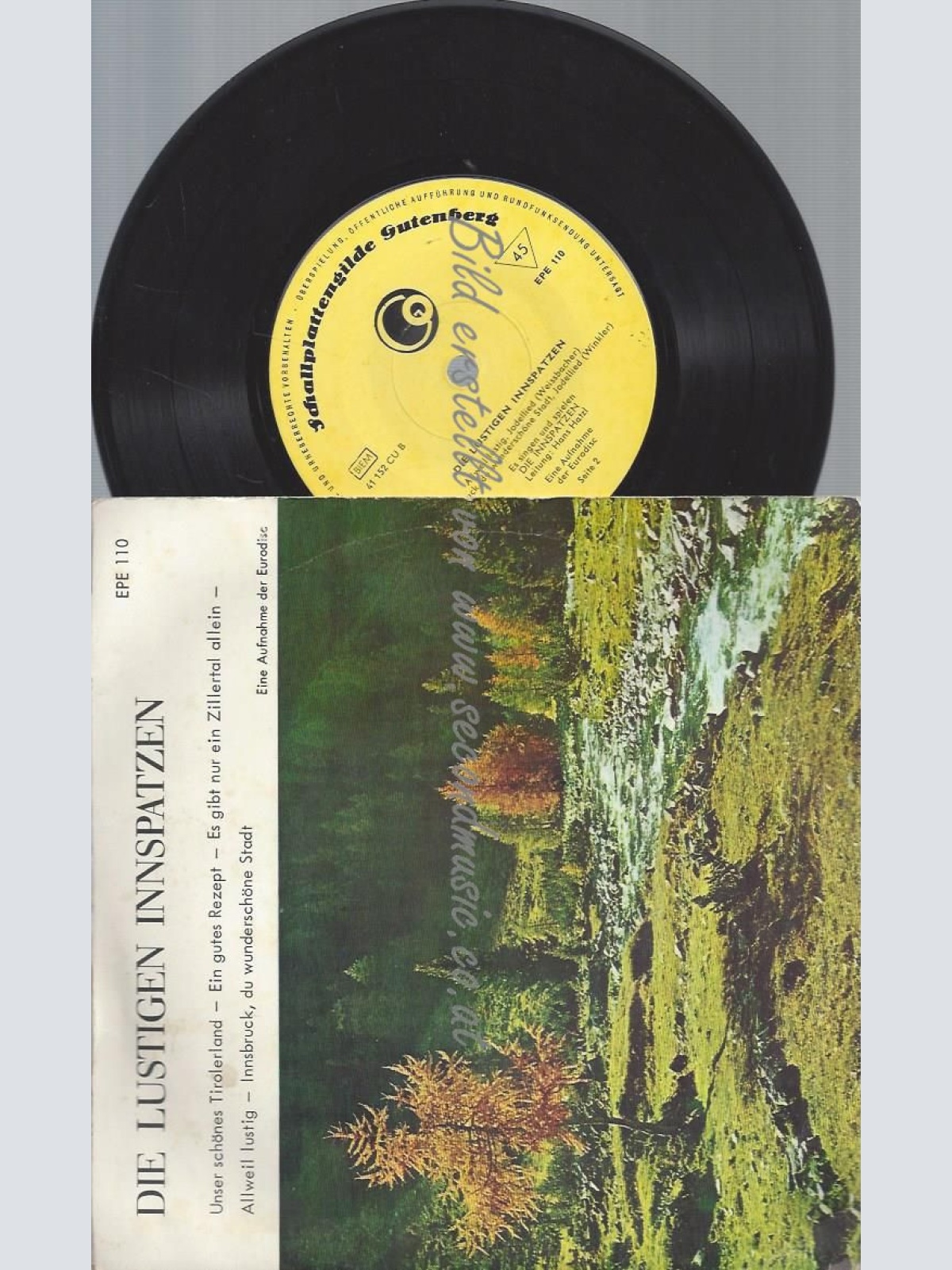 7" EP// DIE LUSTIGEN INNSPATZEN