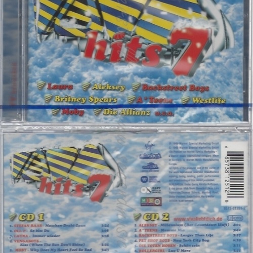 CD--NM-SEALED-VARIOUS -1999- - DOPPEL-CD -- VIVA HITS VOL.7