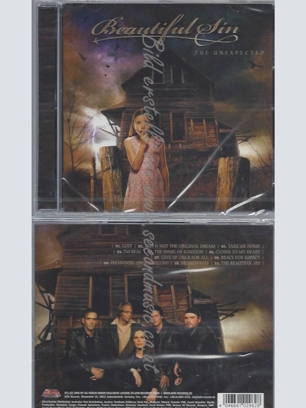 CD-- BEAUTIFUL SIN--THE UNEXPECTED