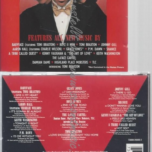 CD--ORIGINAL SOUNDTRACK--BOOMERANG