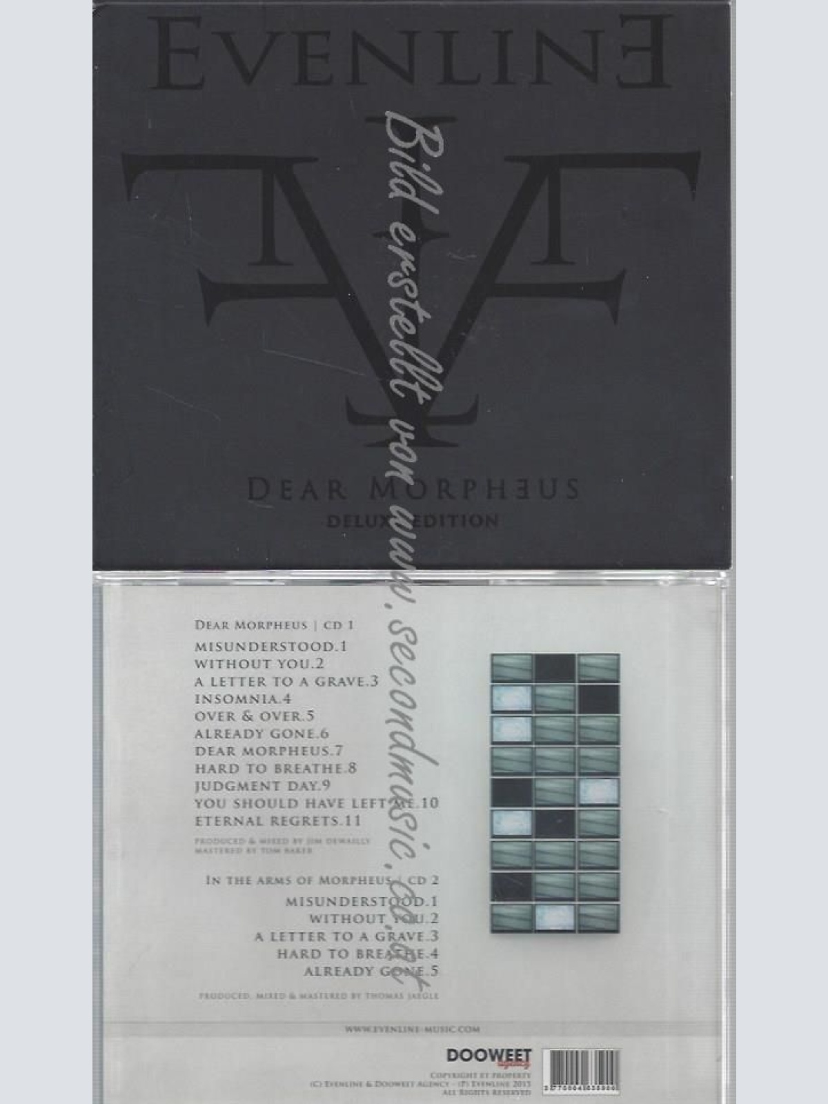 CD--EVENLINE--DEAR MORPHEUS