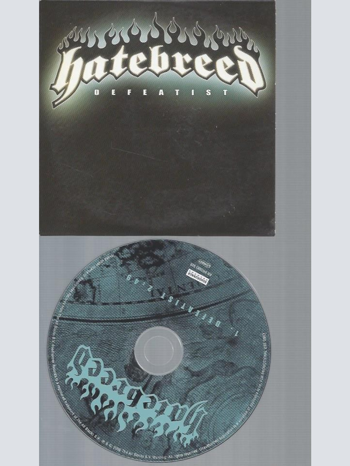 CD-HATEBREED DEFEATIST  // PROMO