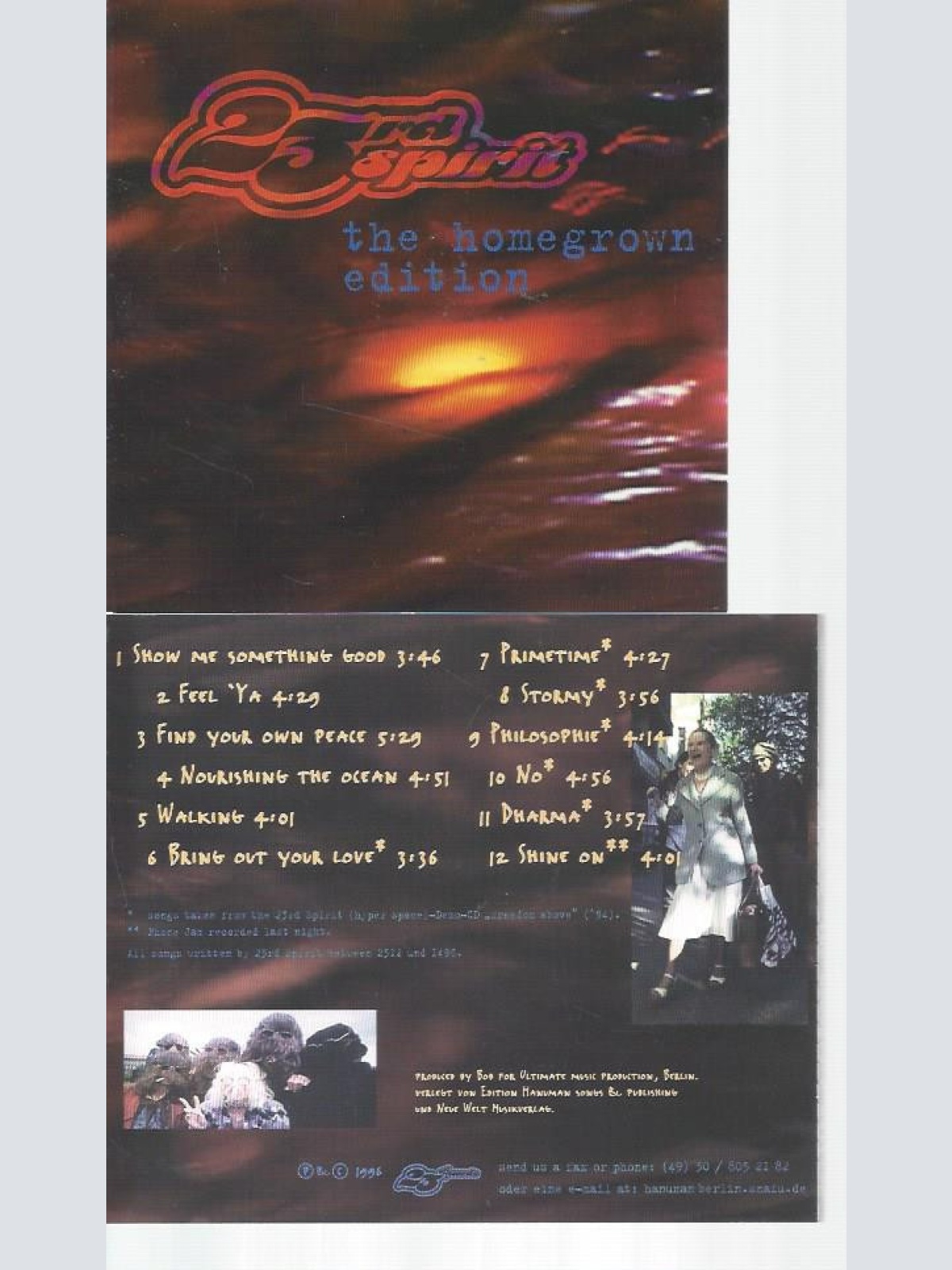 CD--23RD SPIRIT THE HOMEGROWN EDITION