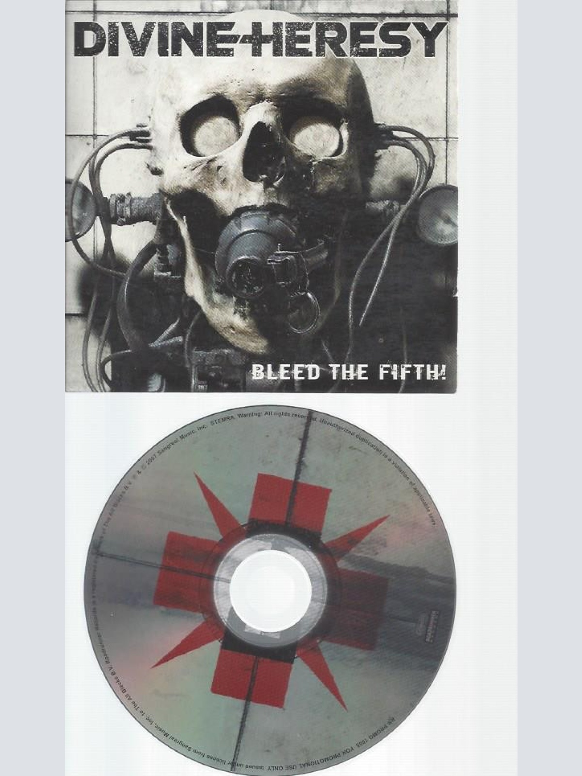 CD--DIVINE HERSY BLEED THE FIFTH // PROMO