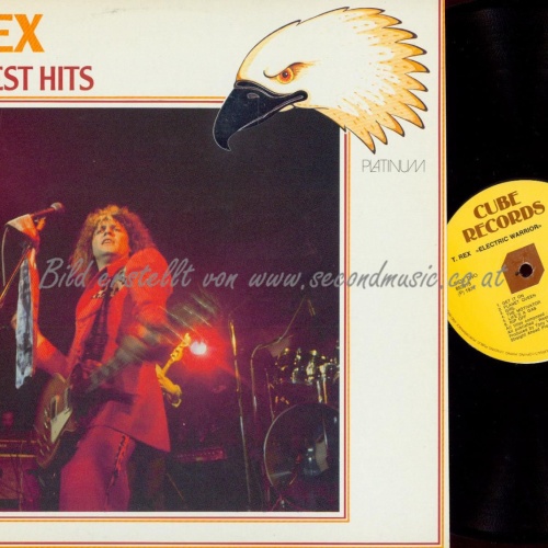 LP--T REX GREATEST HITS // PLP 50