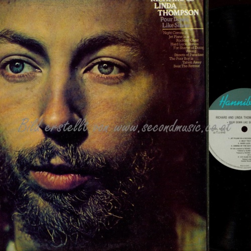 LP--Richard & Linda Thompson – Pour Down Like Silver //