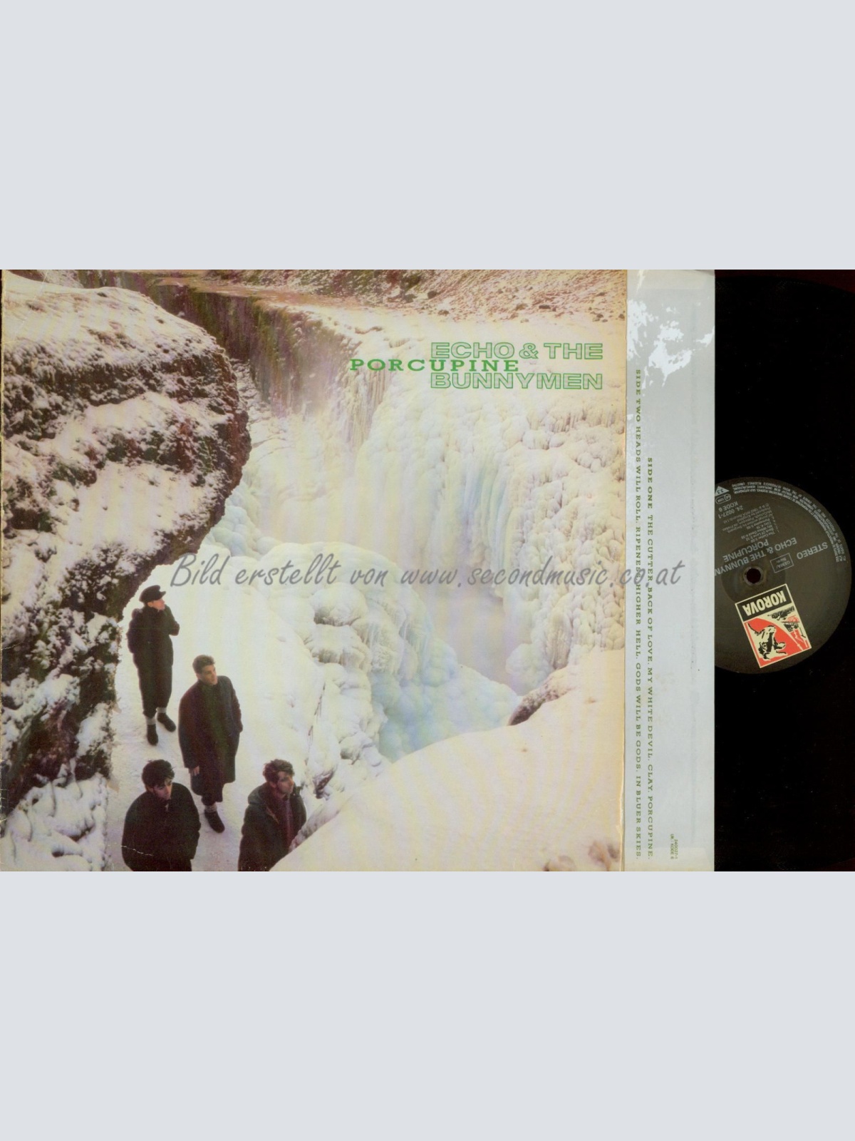 LP- Echo & The Bunnymen  Porcupine // KODE6  KOROVA  // OIS 1983