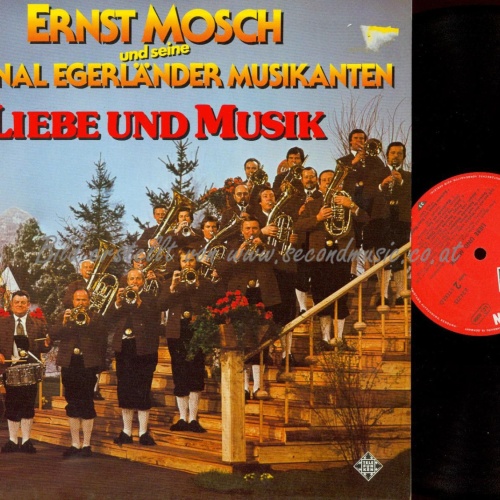 LP--ERNST MOSCH LIEBE UND MUSIK // TELEFUNEKN