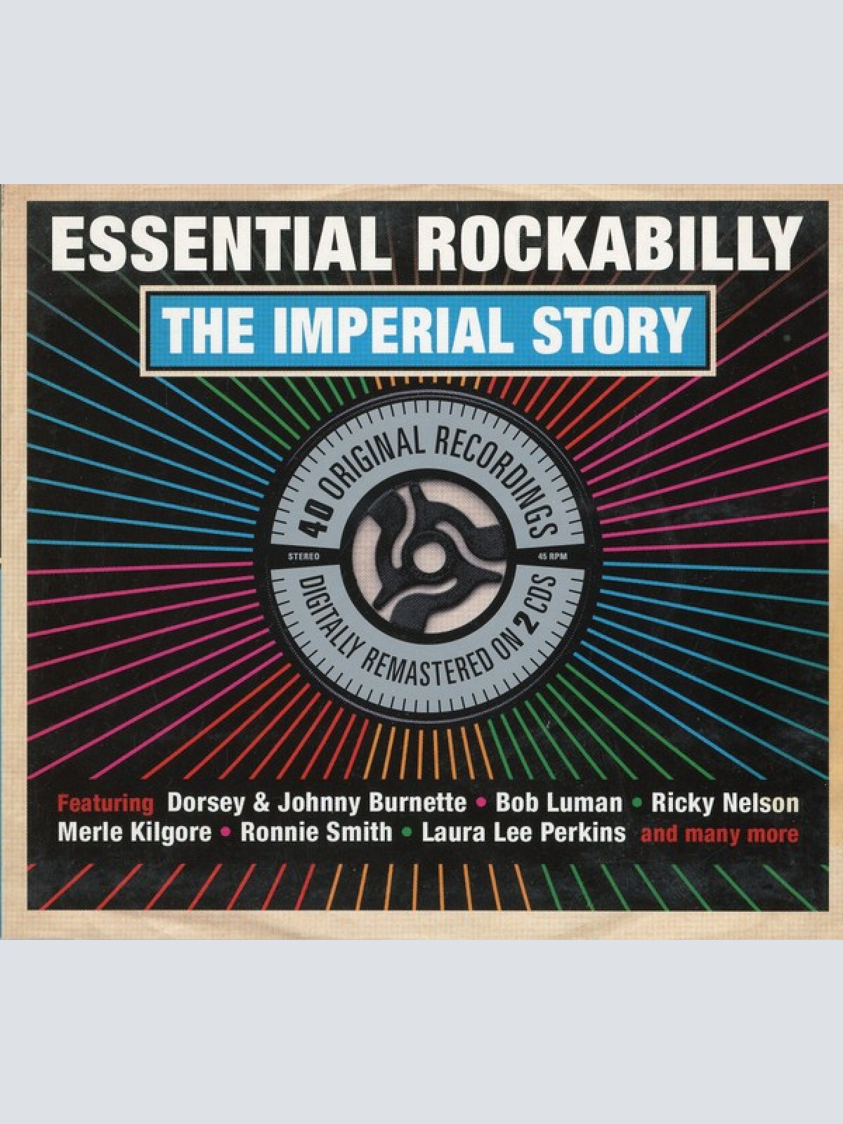 2xCD, Comp Various - Essential Rockabilly - The Imperial Story