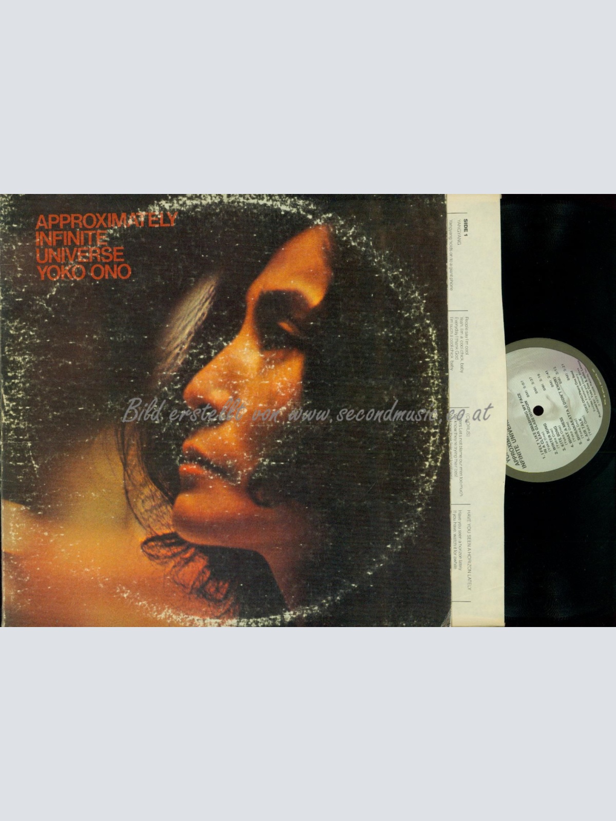 DLP--Yoko Ono  Approximately Infinite Universe // SVBB3399 // USA 1973