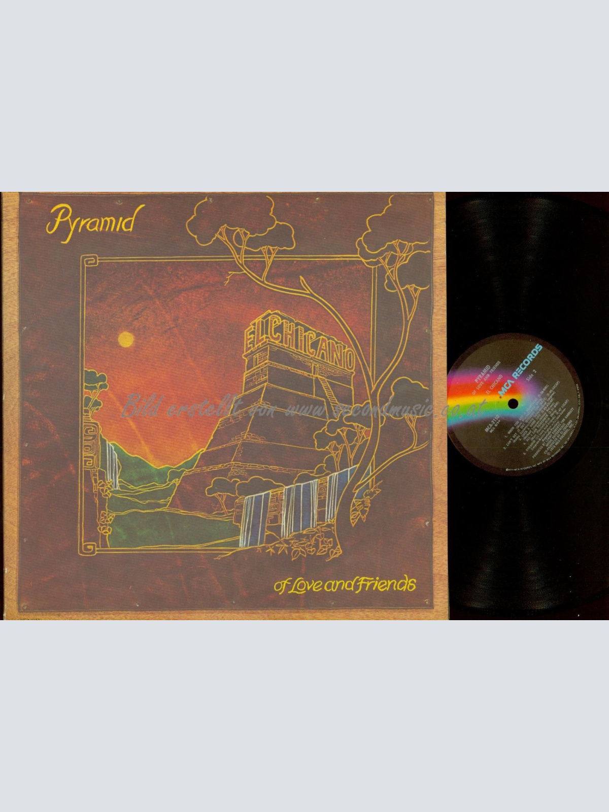 LP--  El Chicano – Pyramid Of Love And Friends // USA LP