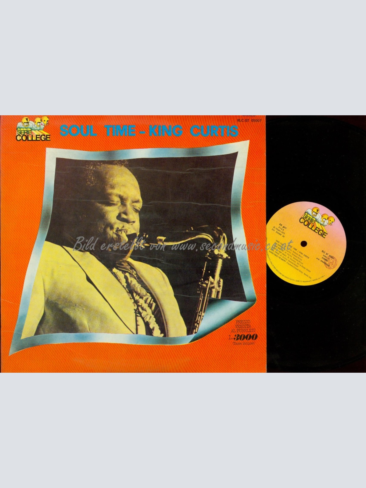 LP--King Curtis  Soul Time