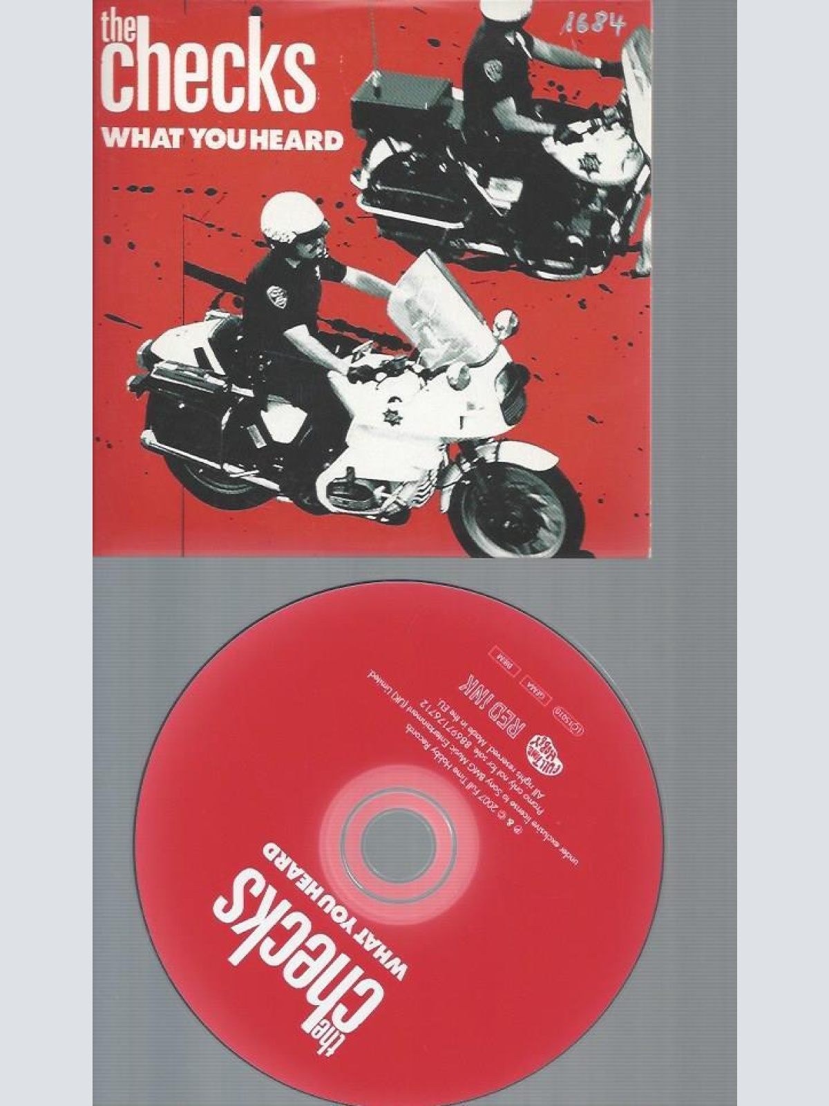 CD-THE CHECKS WHAT YOU HEARD // PROMO