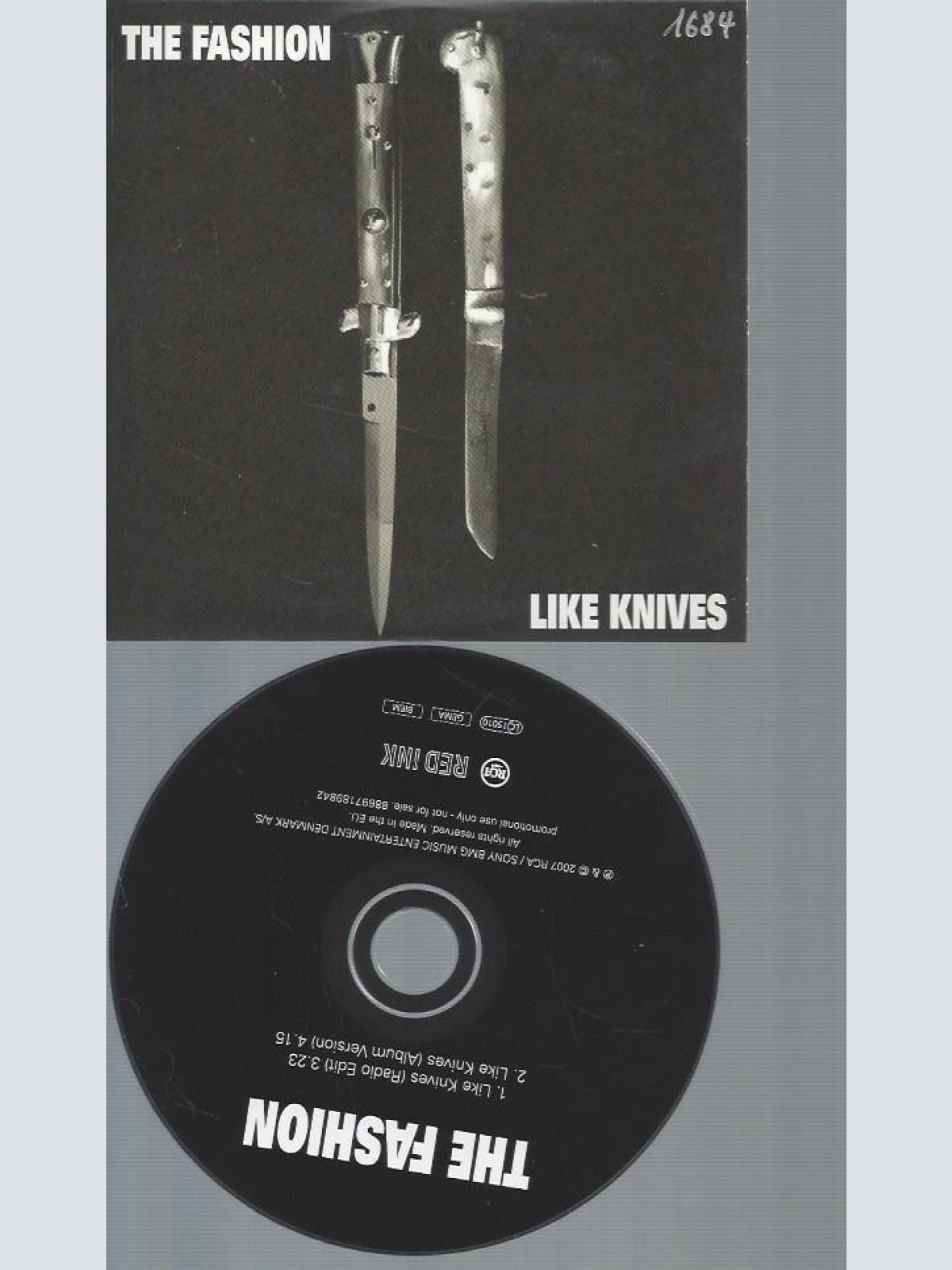 CD-THE FASHION LIKE KNIVES  // PROMO