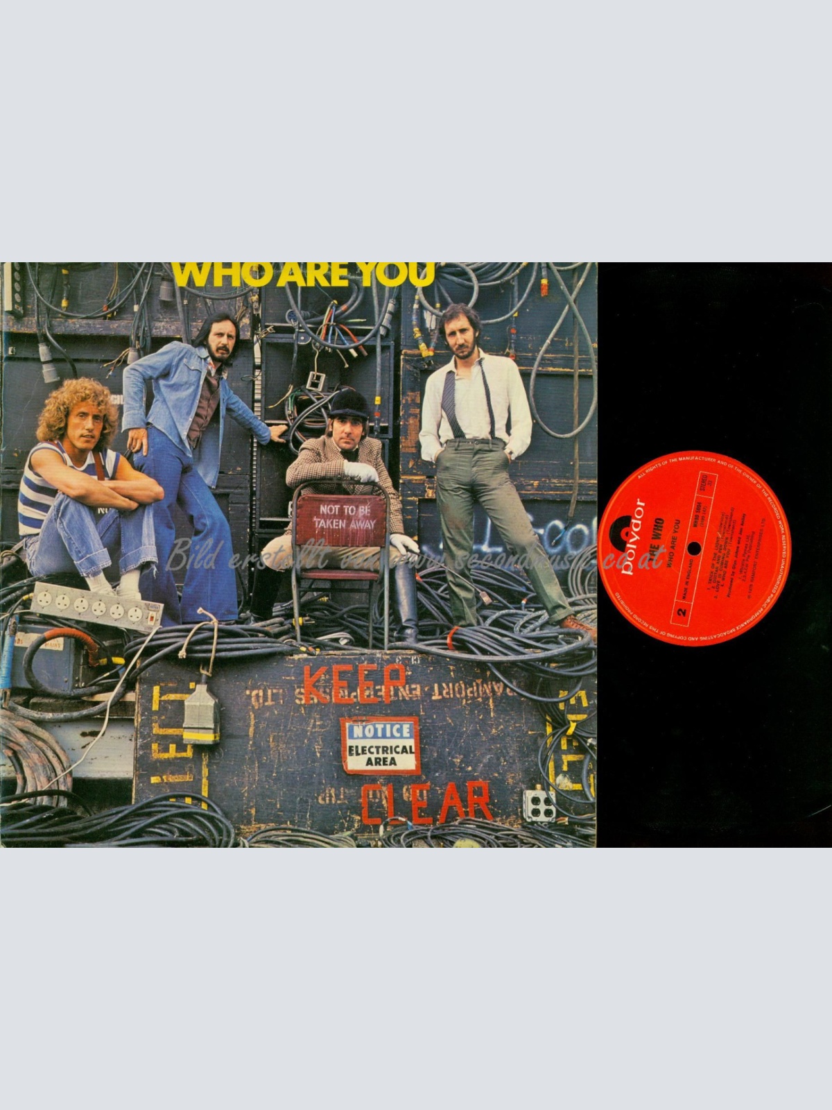 LP-THE WHO WHO ARE YOU // WHOD 5004 // UK // 1978