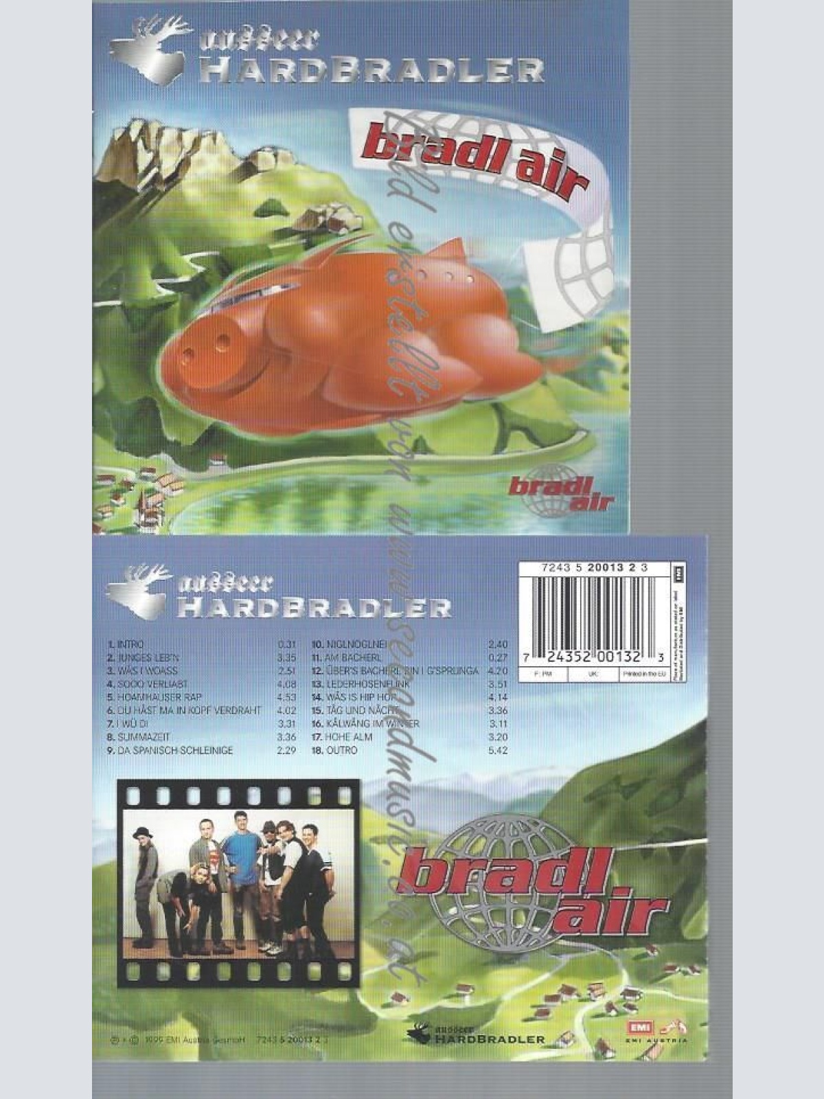 CD--AUSSEER HARDBRADLER--BRADL AIR