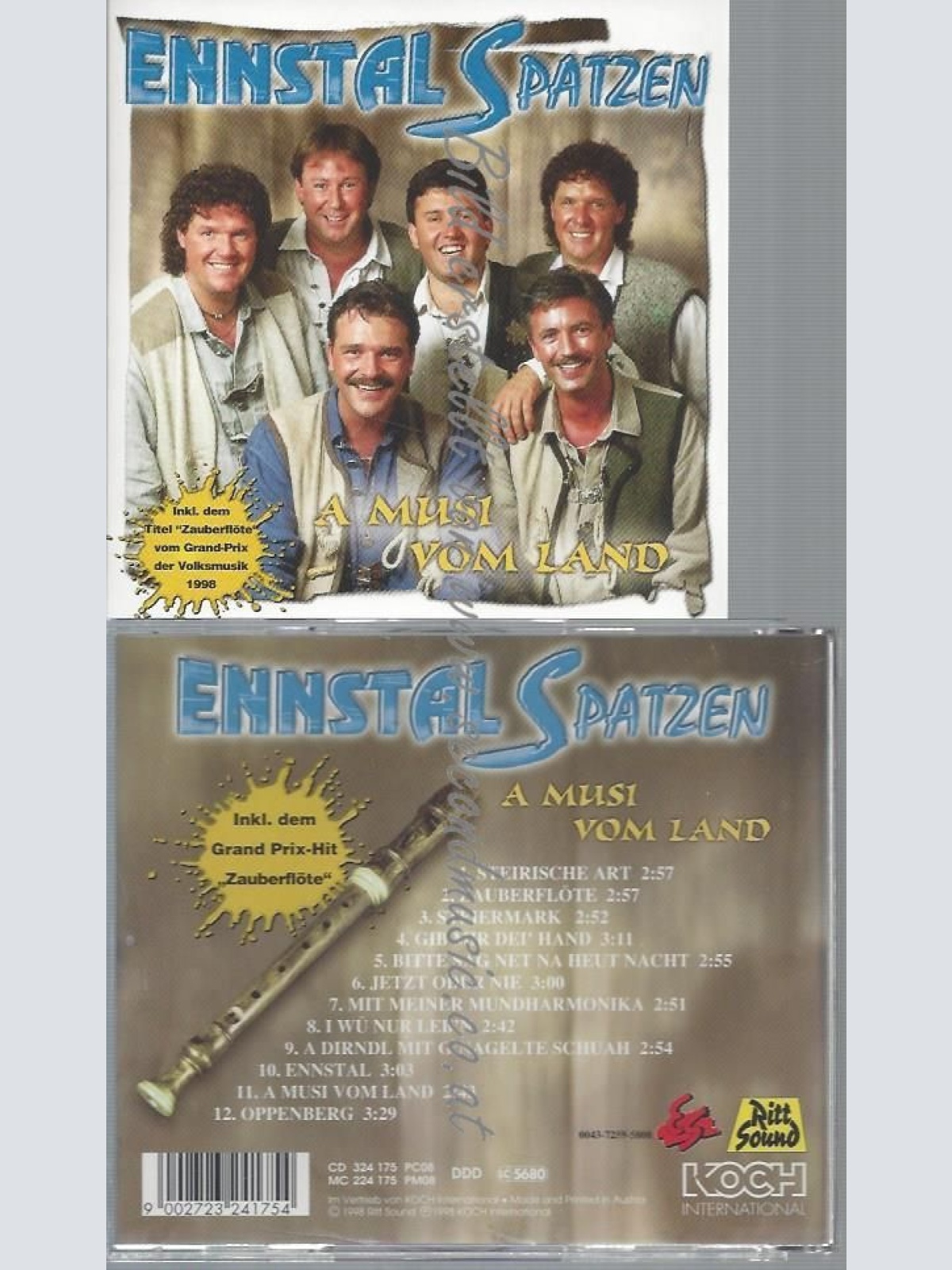 CD--ENNSTAL SPATZEN--A MUSI VOM LAND