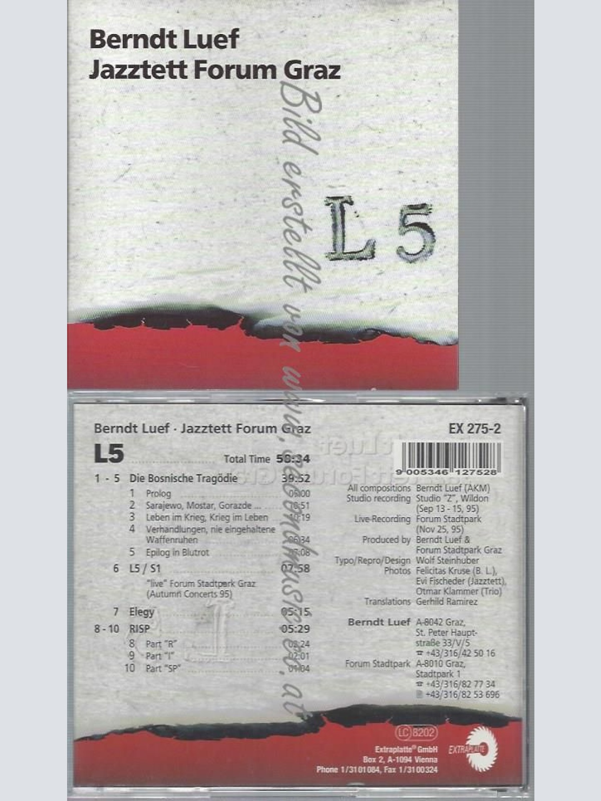 CD--LUEF,BERNDT--JAZZTETT FORUM GRAZ L5