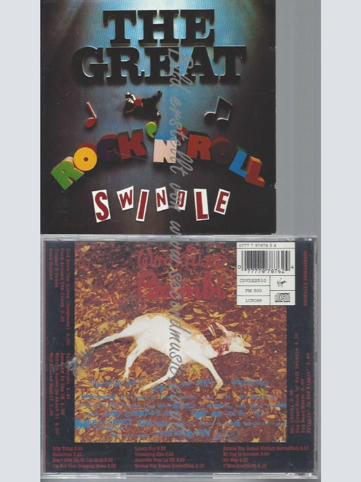 CD--SEX PISTOLS--THE GREAT ROCK 'N' ROLL SWINDLE [EXPLICIT]