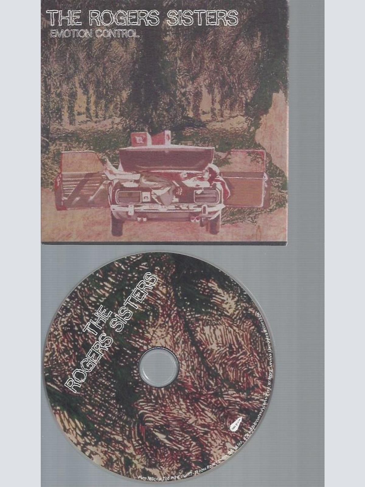 CD--THE ROGER SISTERS EMOTION CONTROL   // PROMO