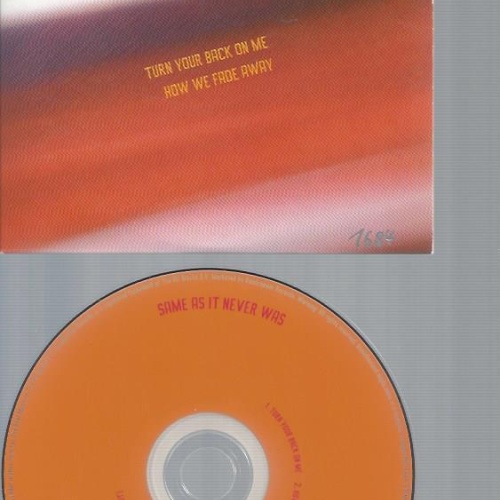 CD--CIRCLE OF GRIN TURN YOUR BACK ON ME  // PROMO