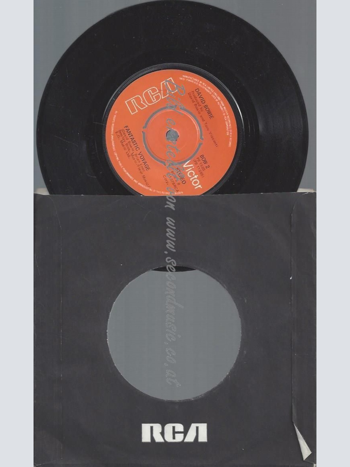 7" DAVID BOWIE FANTASTIC VOYAGE