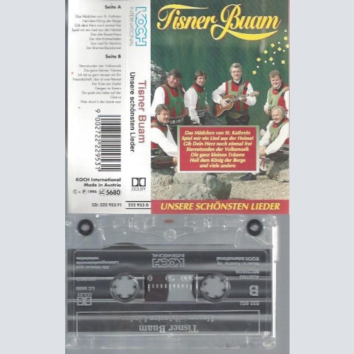 MC--TISNER BUAM UNSERE SCHÖNSTEN LIEDER